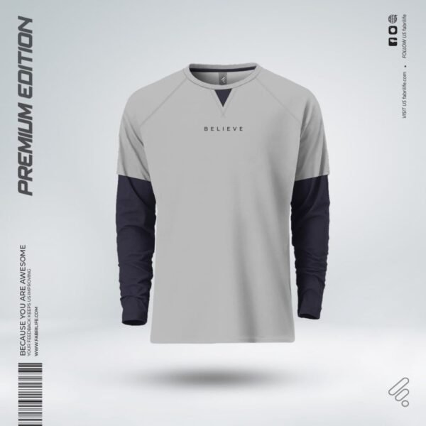 Mens Metro Edition Premium Full Sleeve T-shirt – Twilight